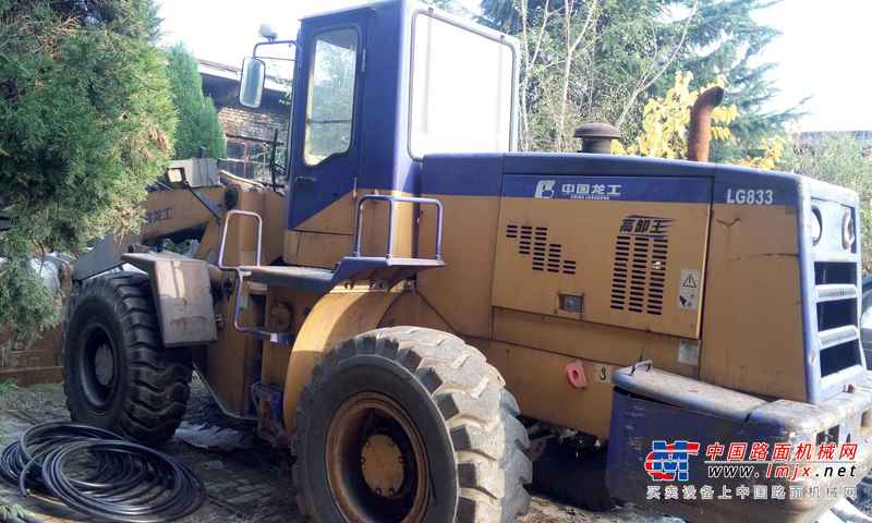 山西出售转让二手4600小时2008年龙工LG833G装载机