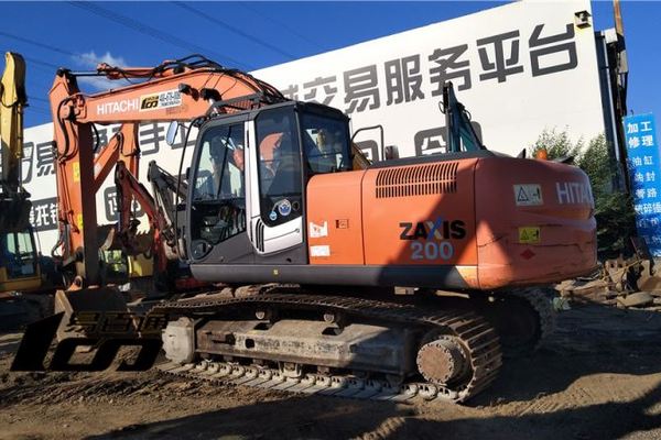 北京出售转让二手6480小时2011年日立ZX200-3挖掘机