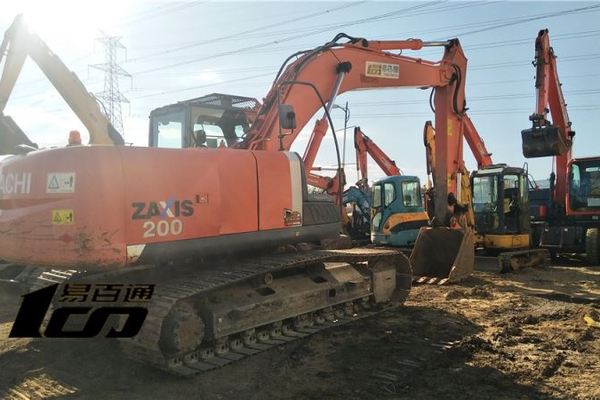 北京出售转让二手6480小时2011年日立ZX200-3挖掘机