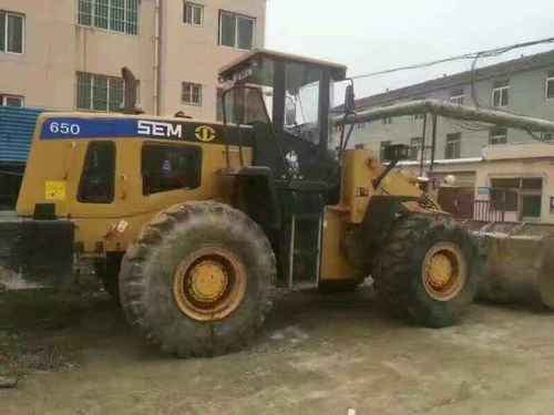 山东出售转让二手8000小时2010年山工SEM650装载机