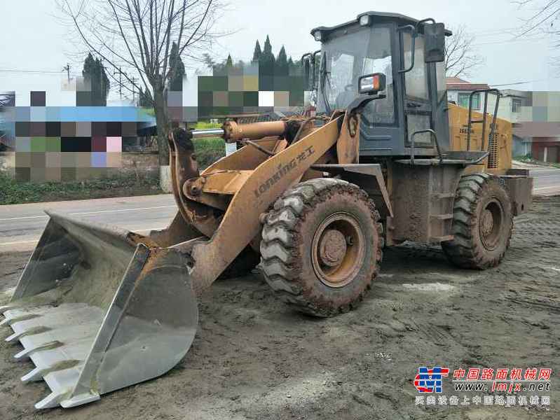 四川出售转让二手1000小时2016年龙工LG833装载机