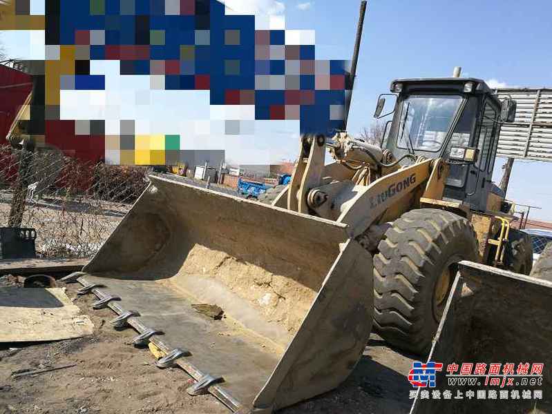 吉林出售转让二手4300小时2013年柳工CLG855装载机