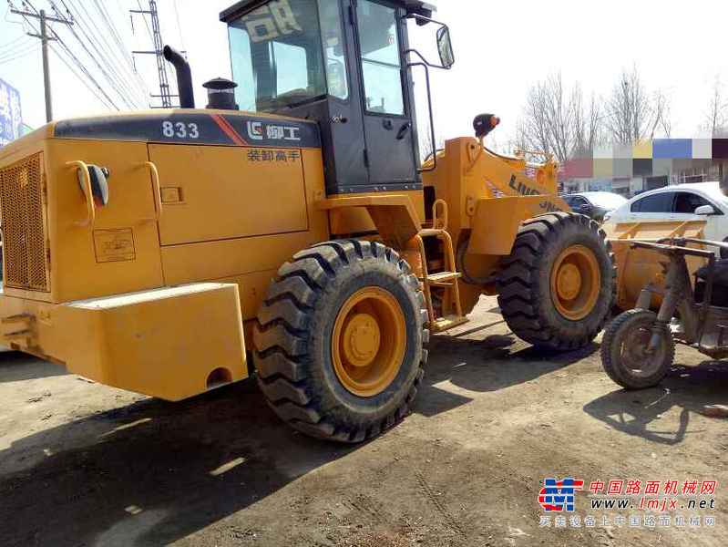 山东出售转让二手1053小时2014年柳工CLG833装载机