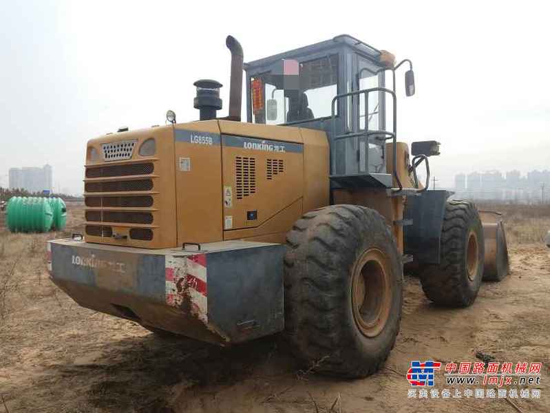 陕西出售转让二手5000小时2009年龙工LG855B装载机