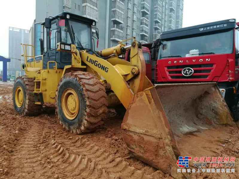湖南出售转让二手5000小时2012年柳工CLG855N装载机