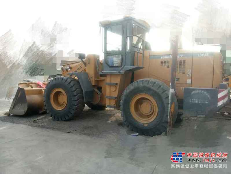甘肃出售转让二手3200小时2010年龙工LG855B装载机