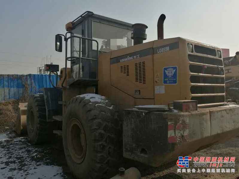 山西出售转让二手5300小时2012年龙工LG855装载机