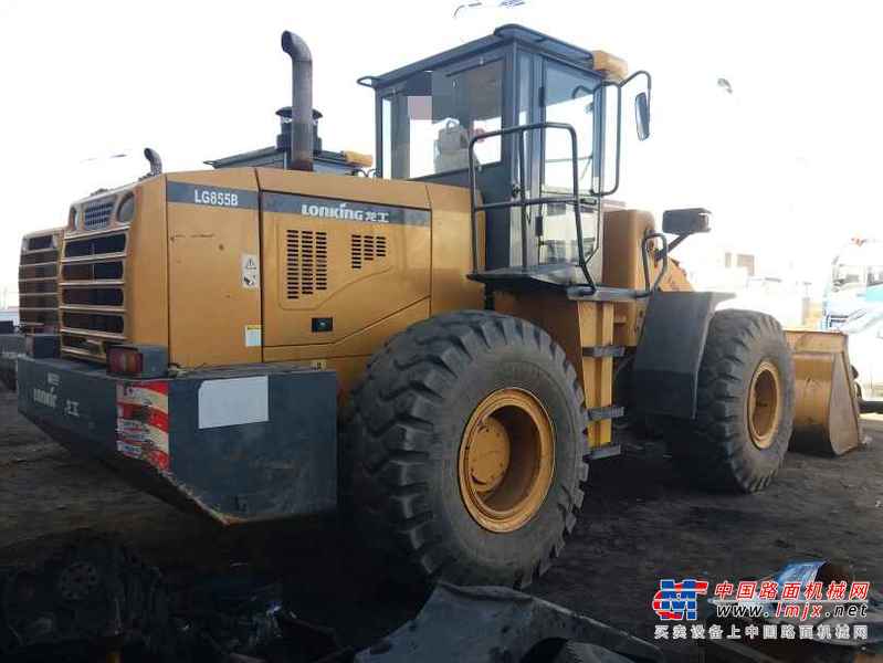 陕西出售转让二手8000小时2010年龙工LG855B装载机