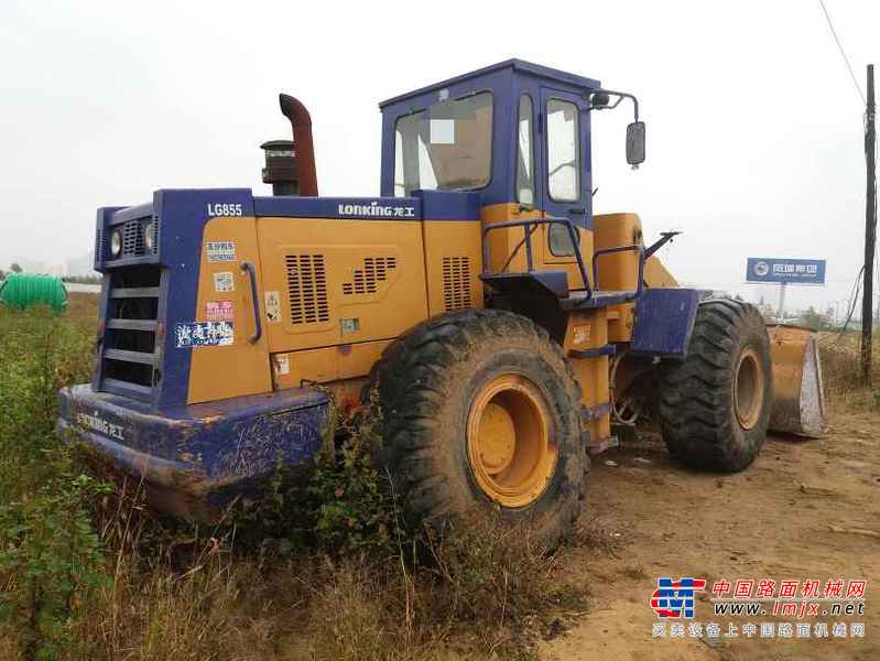 陕西出售转让二手10000小时2009年龙工LG855装载机