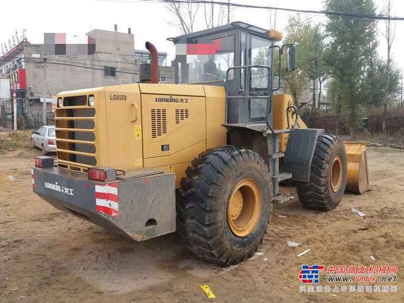 陕西出售转让二手2100小时2013年龙工LG855D装载机