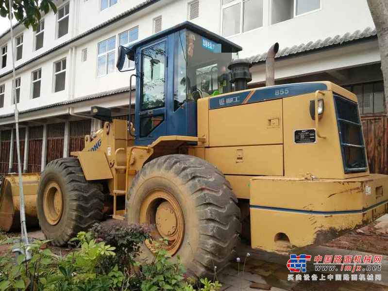 云南出售转让二手6800小时2008年柳工CLG855装载机