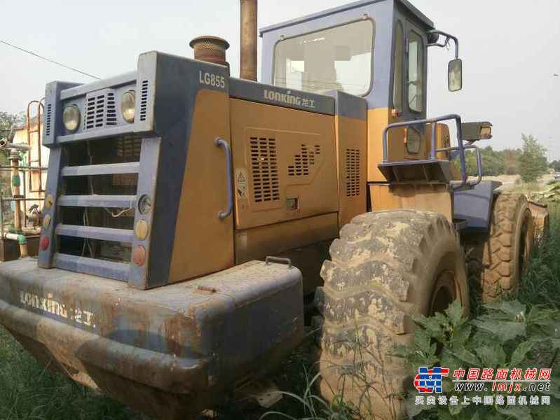 山西出售转让二手3500小时2009年龙工LG855装载机