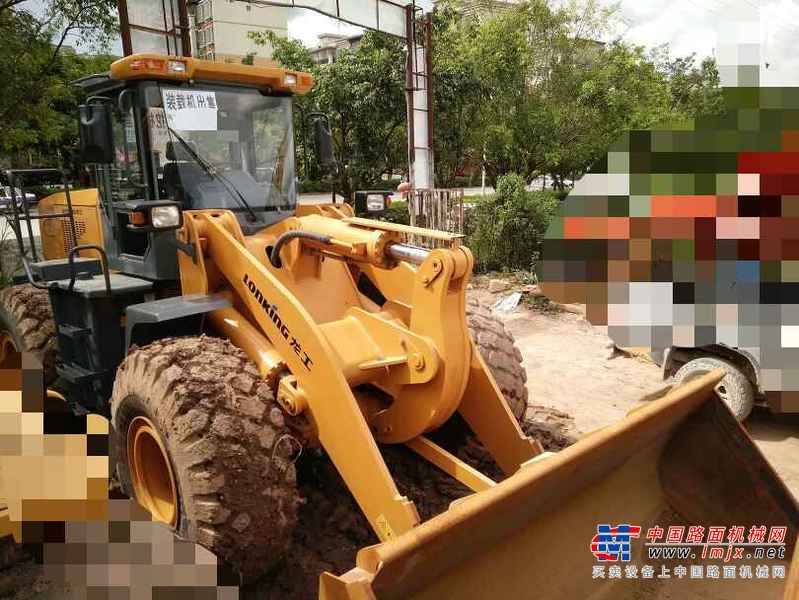 云南出售转让二手210小时2015年龙工LG855D装载机