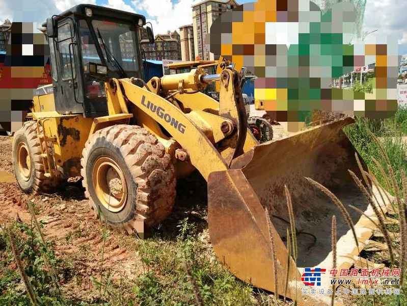 云南出售转让二手4100小时2012年柳工CLG855装载机
