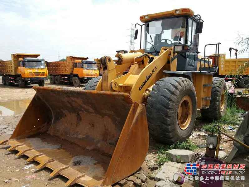 陕西出售转让二手8000小时2010年龙工LG855B装载机