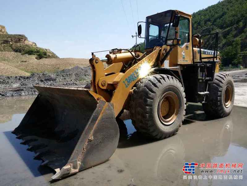 陕西出售转让二手13000小时2007年山工ZL50F装载机