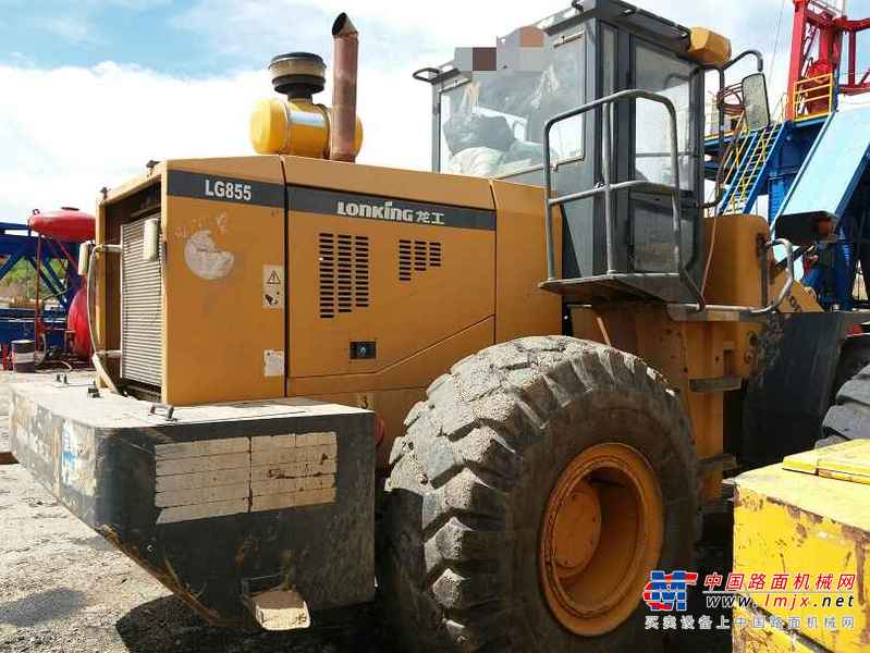 陕西出售转让二手7000小时2009年龙工LG855B装载机
