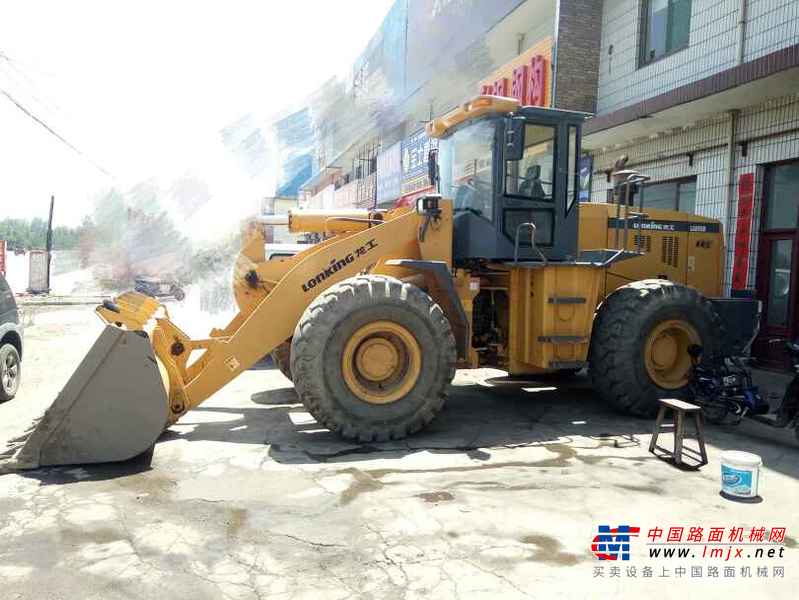 山西出售转让二手1300小时2011年龙工LG855B装载机