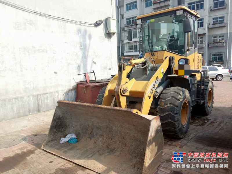 辽宁出售转让二手3000小时2009年临工LG918装载机