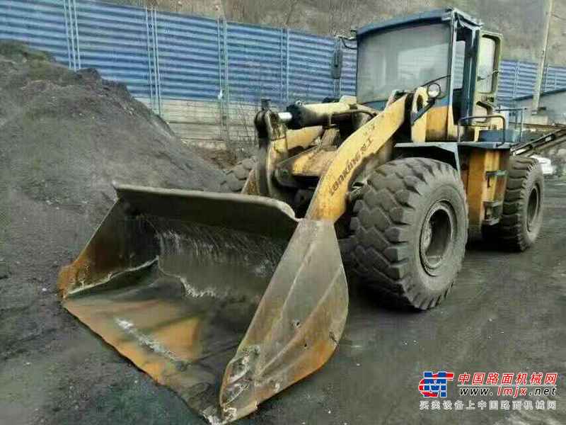 内蒙古出售转让二手2600小时2010年龙工LG855装载机