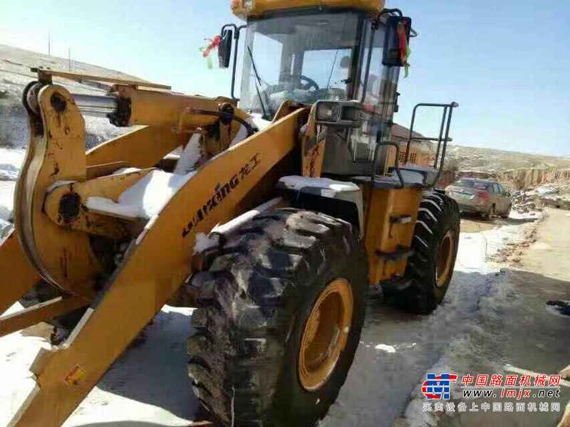内蒙古出售转让二手3400小时2011年龙工LG855B装载机