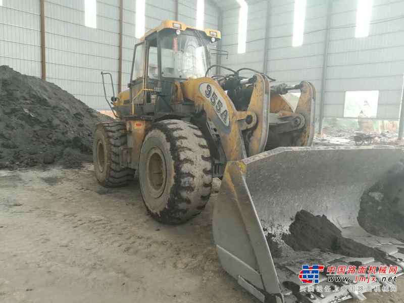 河南出售转让二手5000小时2010年宇通955A装载机