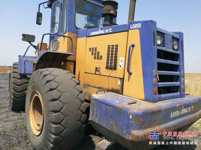 辽宁出售转让二手6000小时2009年龙工LG850装载机