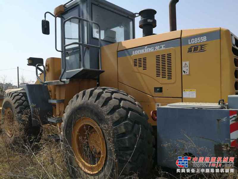 辽宁出售转让二手7000小时2010年龙工LG855B装载机