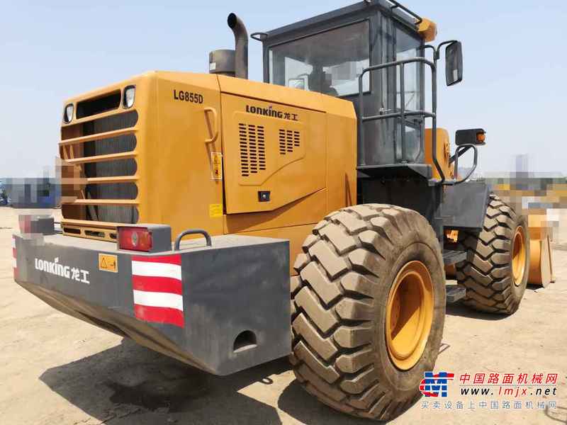 陕西出售转让二手600小时2015年龙工LG855D装载机