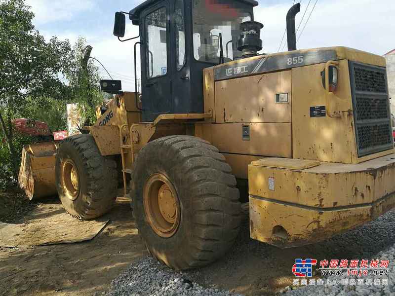 河南出售转让二手4800小时2011年柳工CLG855装载机