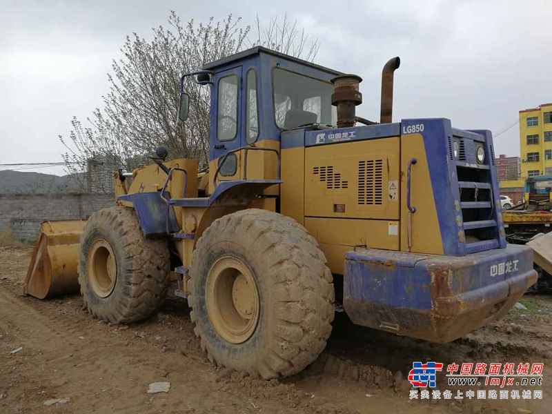 陕西出售转让二手4000小时2010年龙工LG850装载机