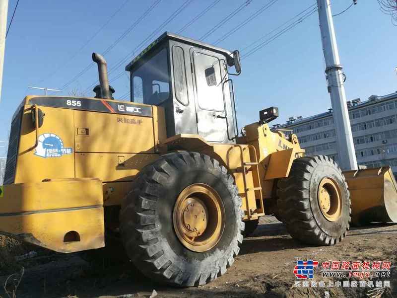 吉林出售转让二手5000小时2011年柳工CLG855装载机