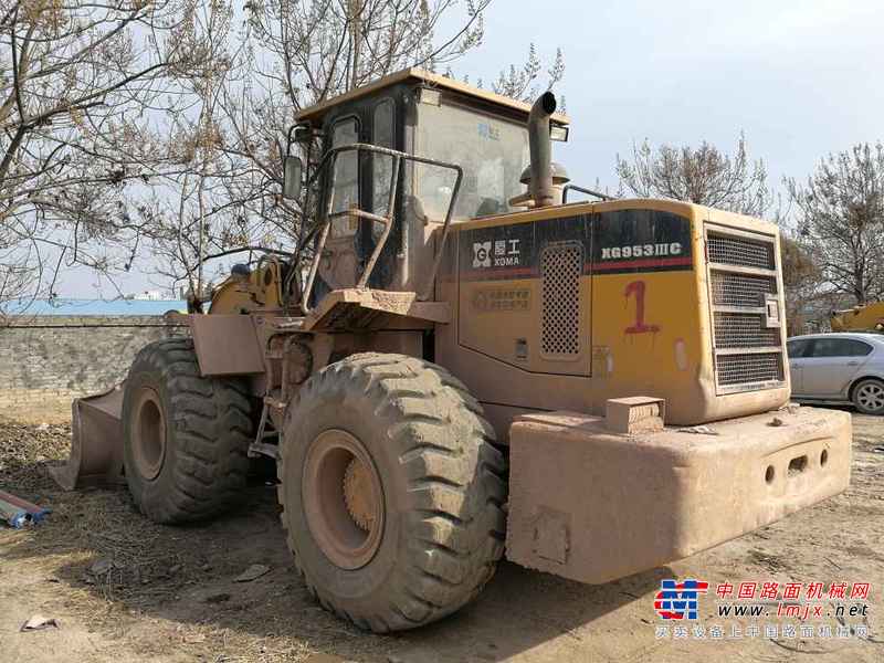 陕西出售转让二手3000小时2010年厦工XG953III装载机