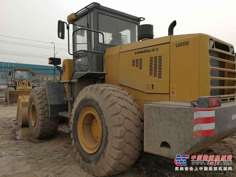 陕西出售转让二手1000小时2015年龙工LG855D装载机