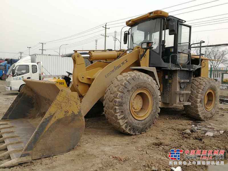 陕西出售转让二手1000小时2015年龙工LG855D装载机