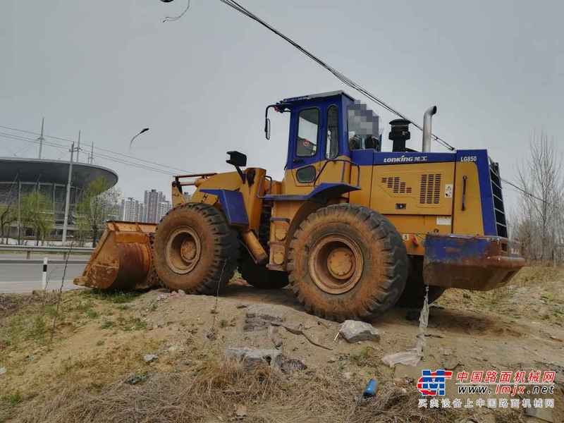 山东出售转让二手3000小时2011年龙工LG850装载机