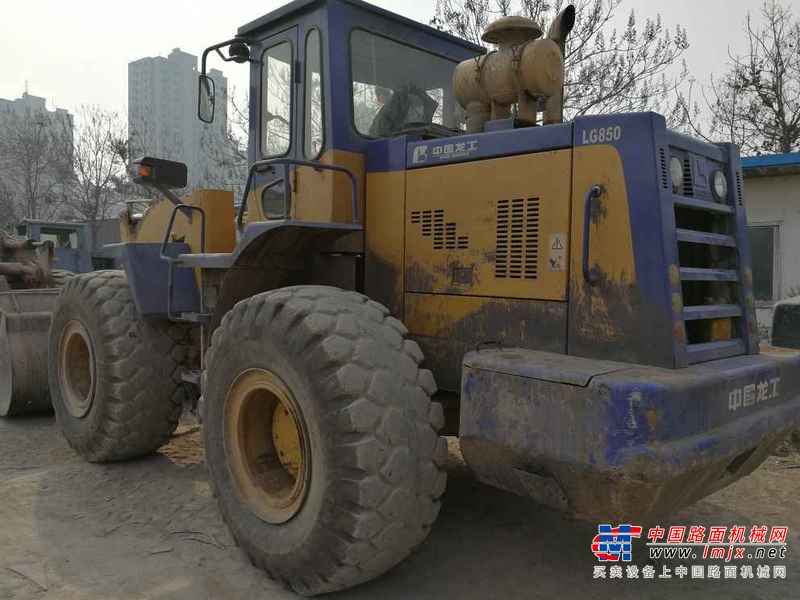 陕西出售转让二手3000小时2010年龙工LG850装载机