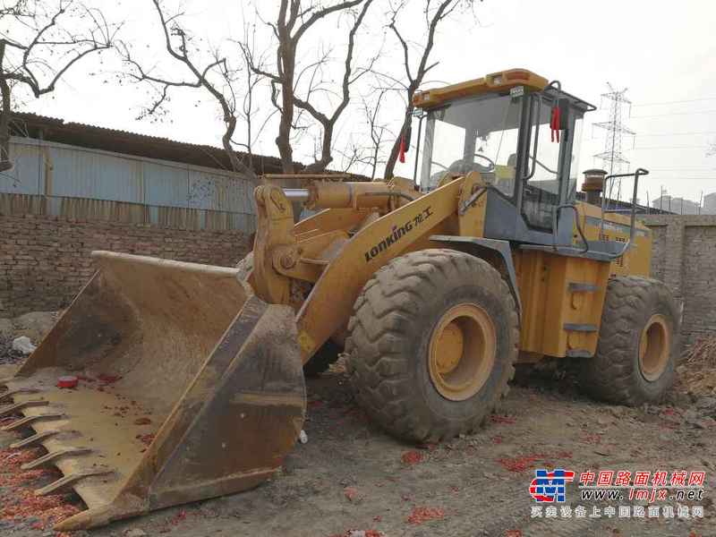 陕西出售转让二手2000小时2009年龙工LG855B装载机