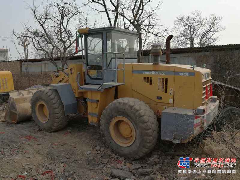 陕西出售转让二手2000小时2009年龙工LG855B装载机