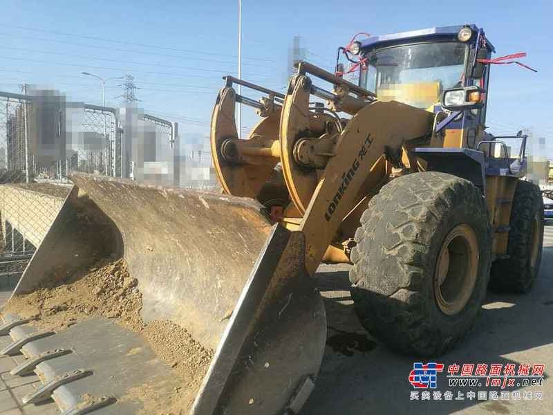 河北出售转让二手5800小时2008年龙工LG850装载机