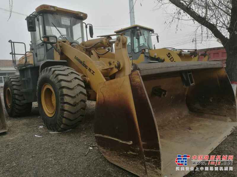 河北出售转让二手3500小时2014年龙工LG855D装载机