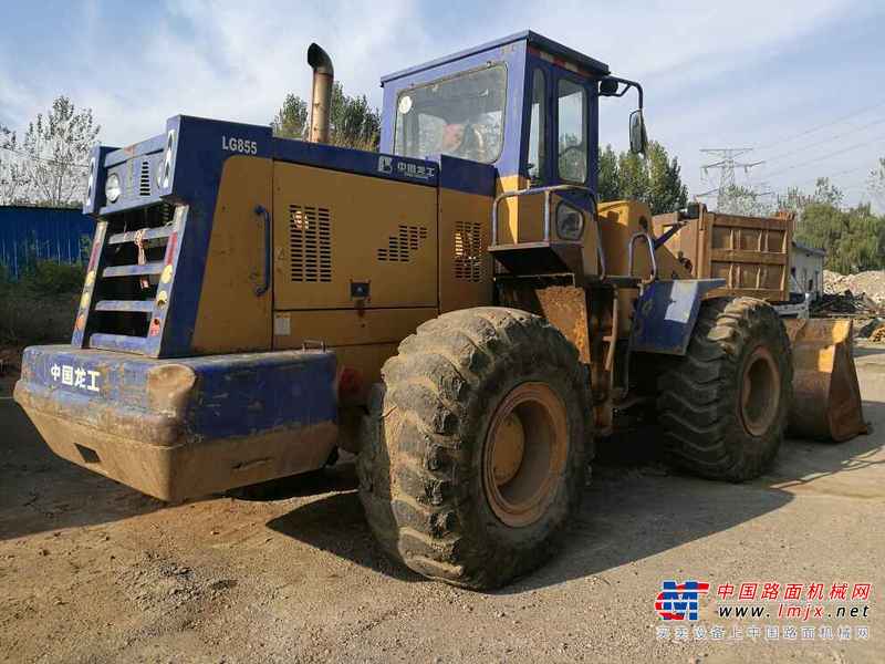山西出售转让二手7500小时2011年龙工LG855装载机