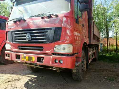 吉林出售转让二手2010年中国重汽豪沃ZZ5437N466741自卸车