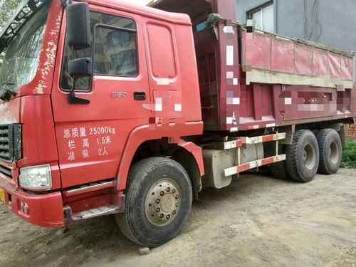 吉林出售转让二手2011年中国重汽豪沃ZZ5437N466741自卸车
