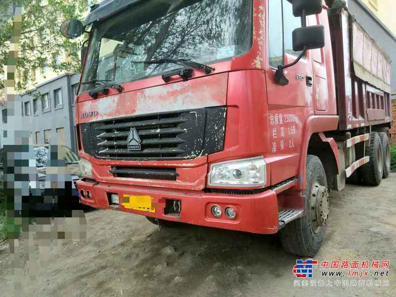 吉林出售转让二手2011年中国重汽豪沃ZZ5437N466741自卸车