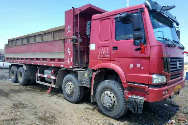 吉林出售转让二手2013年中国重汽豪沃ZZ5437N466741自卸车