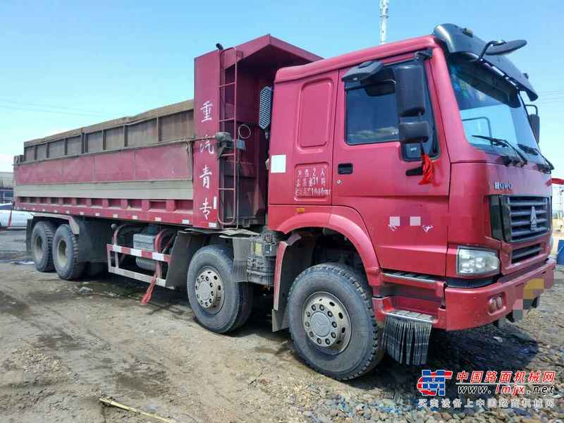 吉林出售转让二手2013年中国重汽豪沃ZZ5437N466741自卸车