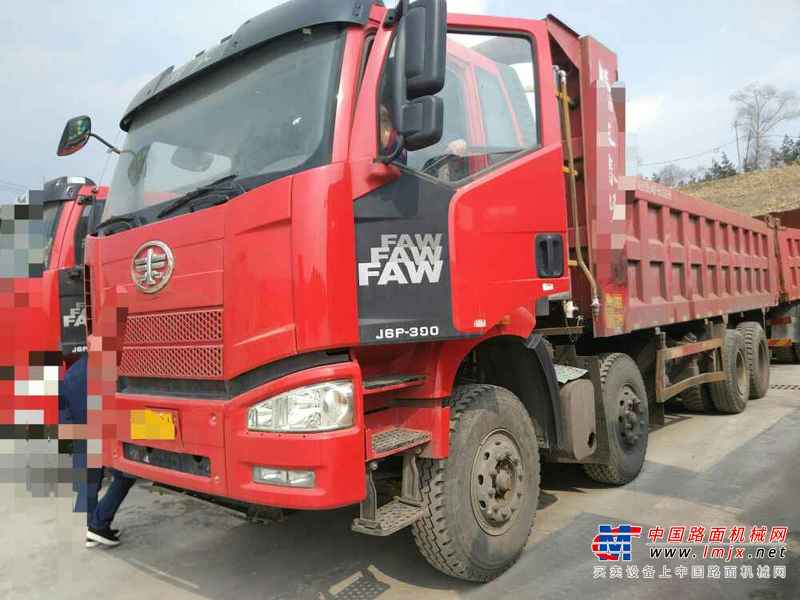 吉林出售转让二手2014年解放奥威CA3250P66K2L1T1A1E自卸车