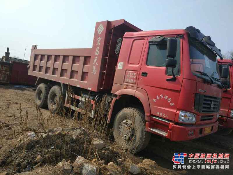 吉林出售转让二手2010年中国重汽豪沃ZZ3257N3847D1N7WA自卸车