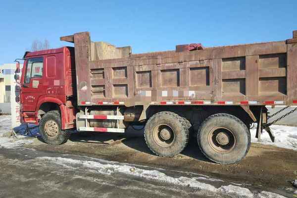 吉林出售转让二手2010年中国重汽豪沃ZZ3257M2941自卸车